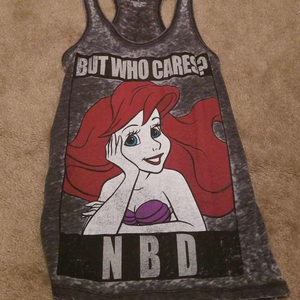 Little mermaid tank top